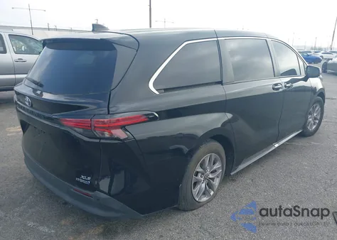 2022 Toyota Sienna Xle from USA, damaged, VIN 5TDYRKEC8NS123217